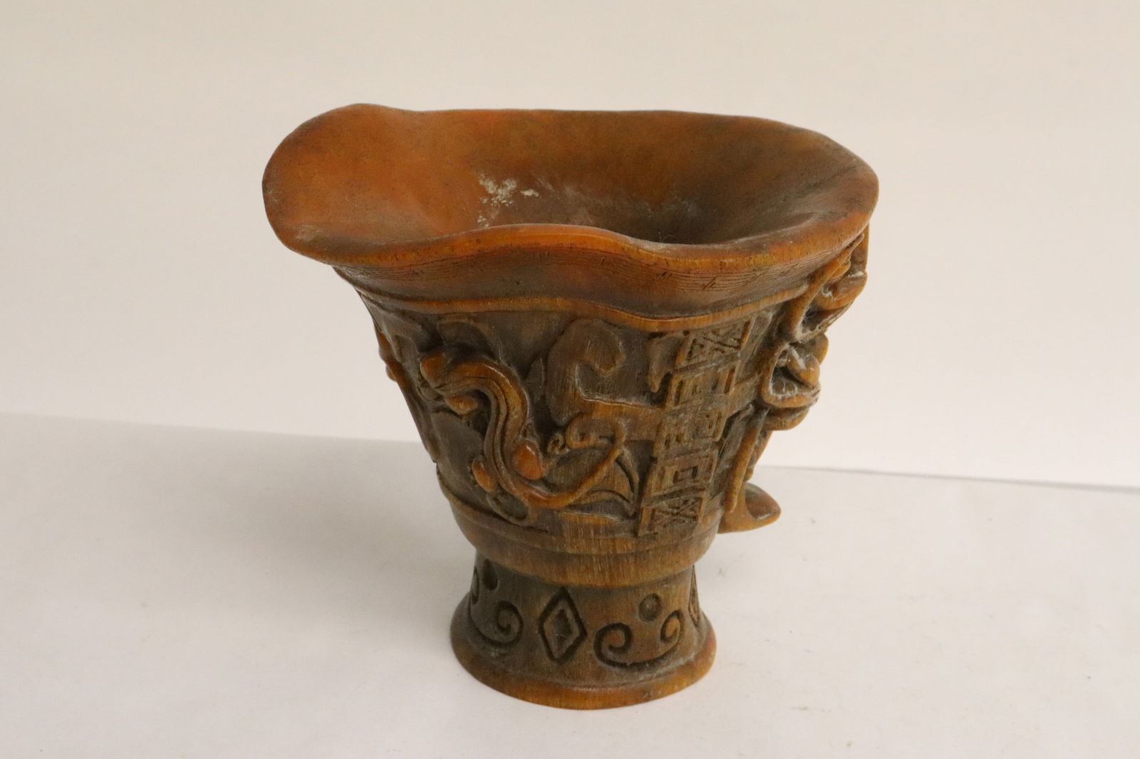 A horn style libation cup (1 of 8)