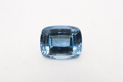 A brilliant blue topaz with EGL certificate