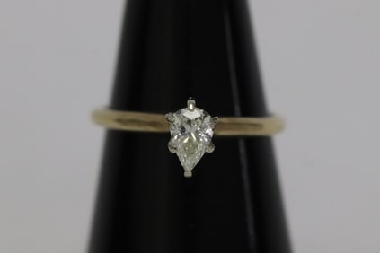 14K Y/G diamond ring