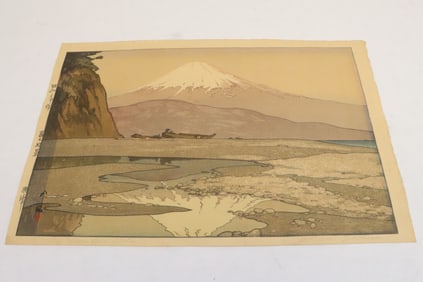 Japanese woodblock print by Hiroshi Yoshida