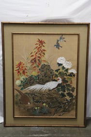 Chinese watercolor on board