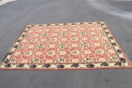 beautiful large French Aubusson style tapestry/ rug