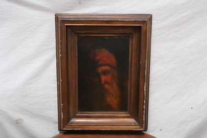 Benjamin Prins, oil on panel "portrait"