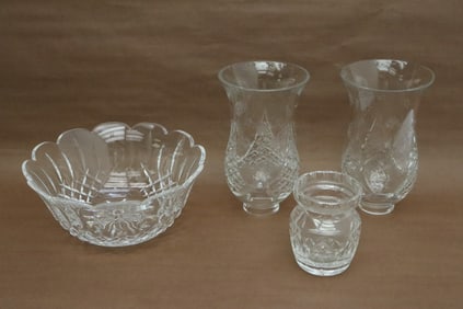4 pieces Waterford crystals