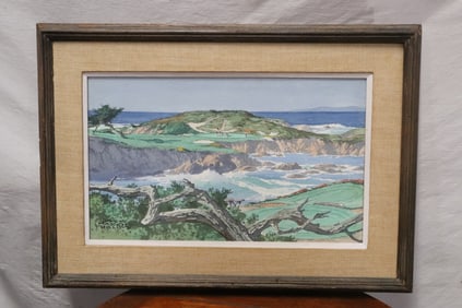 James March Philips, watercolor on paper