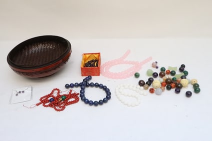 Large lot of misc. beads