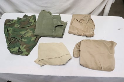 Various US Army uniforms