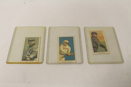 3 reproduction of Piedmont cigarette baseball cards