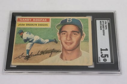 1956 Topps #79 Sandy Koufax baseball card