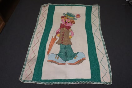 Fine handmade children blanket