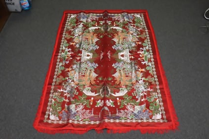 Beautiful Chinese embroidery style table cloth