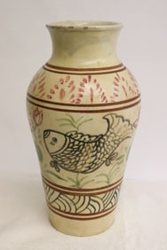 A Song style earthenware vase