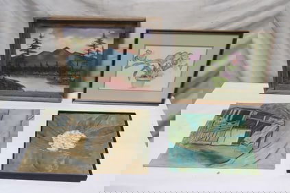 4 oil painting/ watercolor