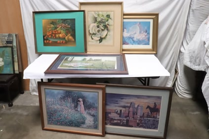 6 paintings/ etchings