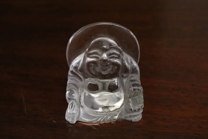 A crystal deity
