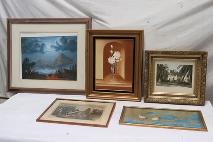 5 pieces wall art