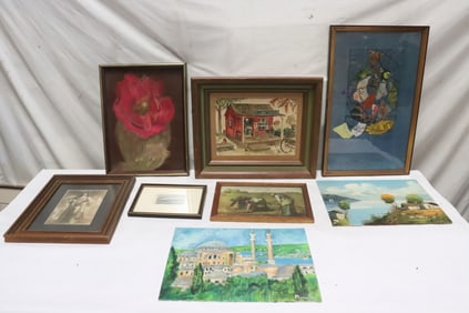 8 pieces wall art