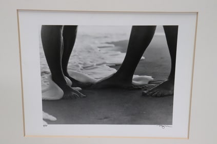 David Morgan, photograph, gelatin silver print, signed