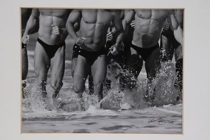 David Morgan, gelatin silver print, signed