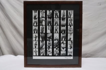 David Morgan, gelatin silver print, signed