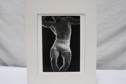 David Morgan, "dancin man", gelatin silver print