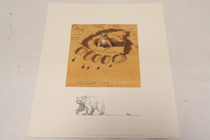 Multiple "no respect" by Bev Doolittle, signed