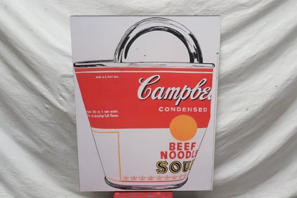 Andy Warhol, screen print in color by Le Neues co. c1993