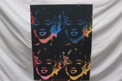 Andy Warhol, screenprint published by Le Neues co., c1993