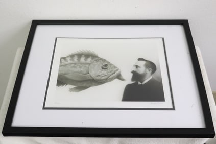 Travis Louie, multiple "conversation", signed