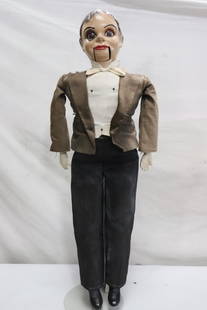 Vintage Charlie Chaplin Ventriloquist doll: Vintage Charlie Chaplin Ventriloquist doll, 36.5"H