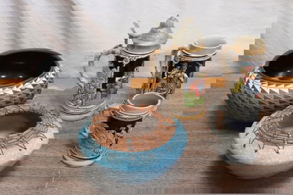 5 pieces potteries