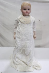 A rare large Martha Chase nursing doll