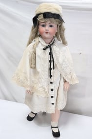 A massive Armand Marseille #390 bisque head doll