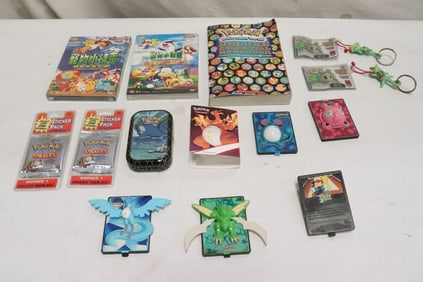 Lot of misc. Pokemon cards and etc.