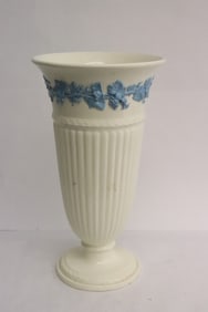 A Wedgwood trumpet porcelain vase