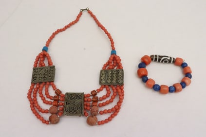 2 coral like pieces