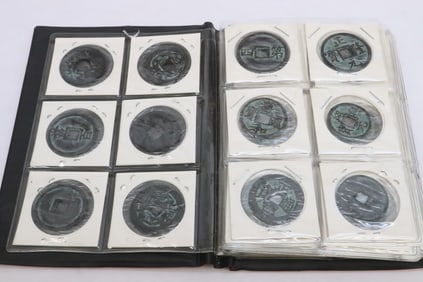 Book of reproduction coins