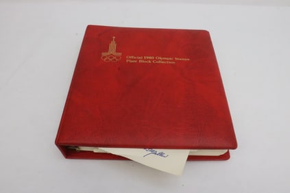 Official 1980 Olympic stamps
