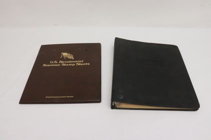 2 stamp albums