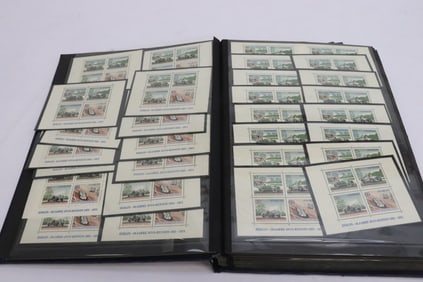 Album of European mint sheet