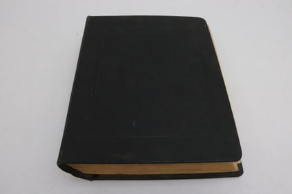 Vintage stamp album with many 19th century US stamps