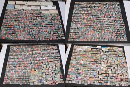Large lot of loose stamps