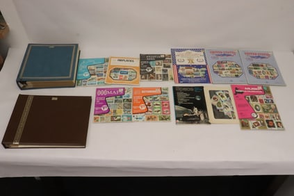 2 stamp albums