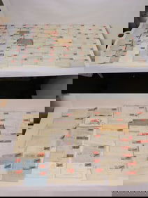 Large lot of WWII era, early 1940's letters w/ cancelled stamps