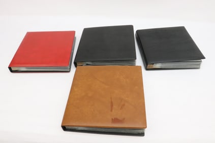 4 albums of First Day covers, 1960's, 70's & 80's