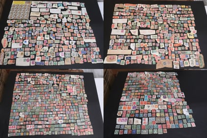 Large lot of loose stamps