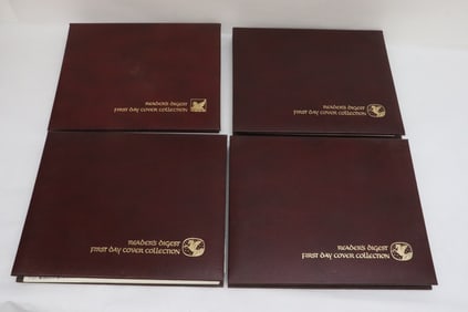 4 albums of "Readers Digest First Day covers"