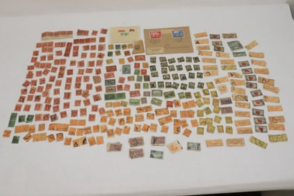 Lot of old stamps