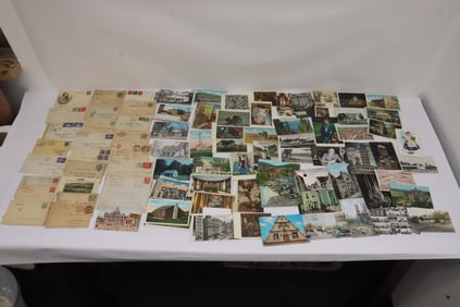 Lot of vintage postcards