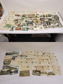 Lot of vintage postcards